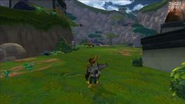 une photo d'Ã©cran de Ratchet et Clank sur Sony Playstation 2